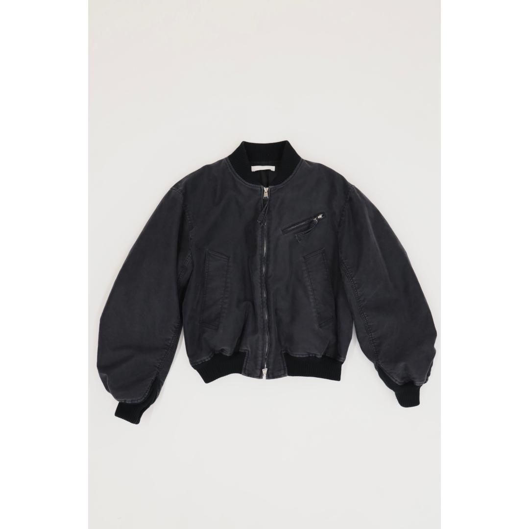 OUAT 【オーユーエーティー】 -012- BLACK BOMBER JACKET BLACK