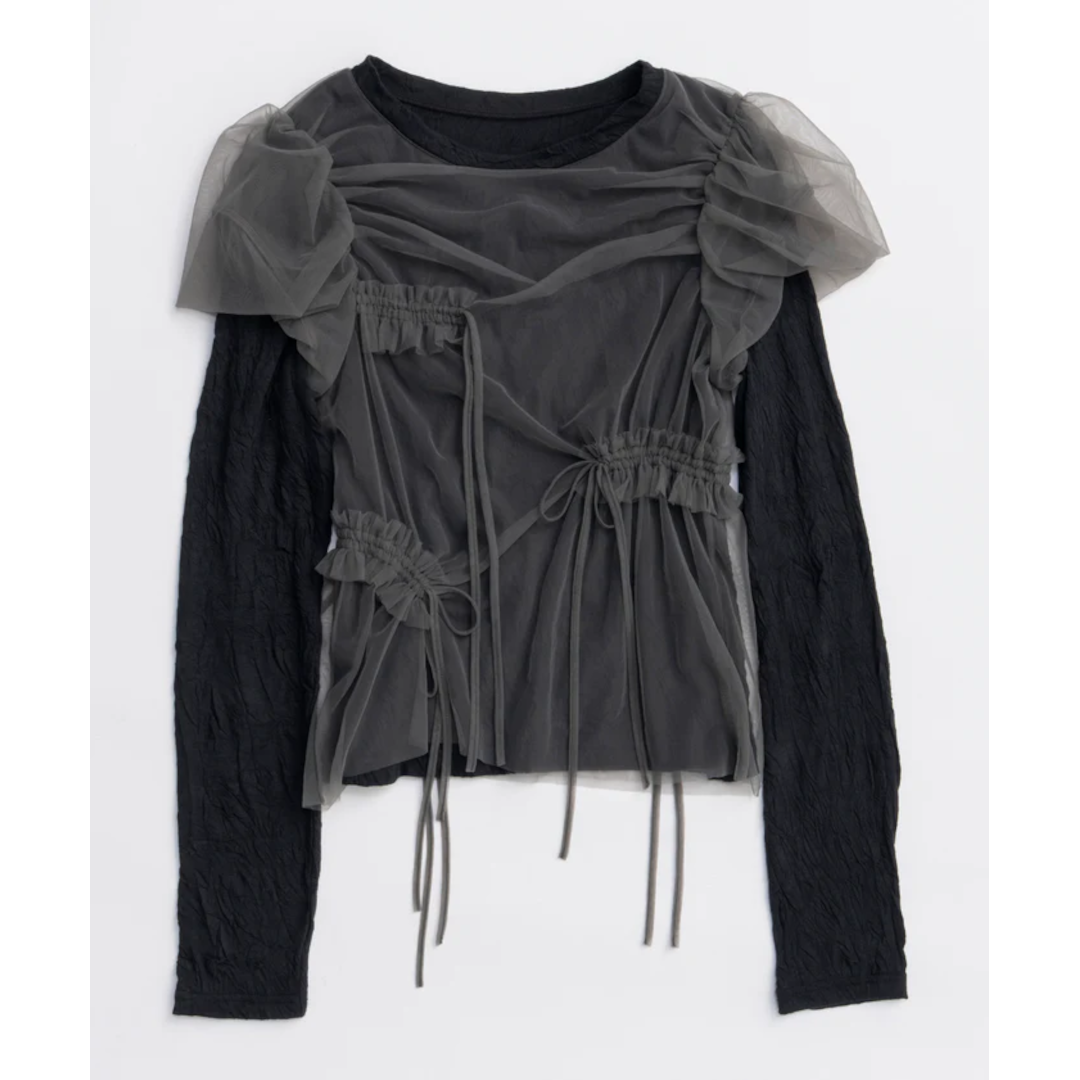 MAISON SPECIAL 【メゾンスペシャル】 Shirring Mini Puff