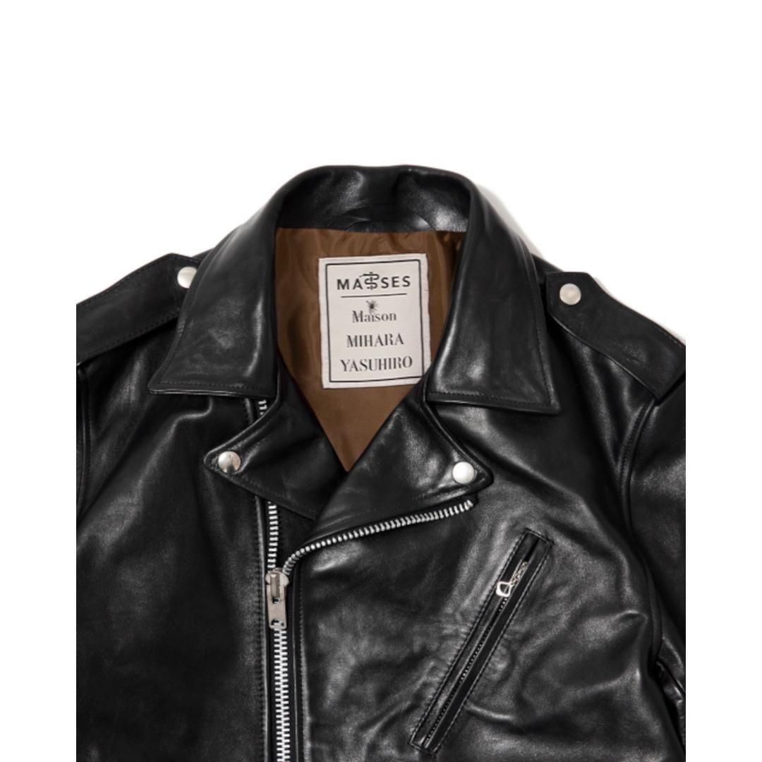 MASSES | マシス × Maison MIHARA YASUHIRO HORSE LEATHER ZIP JACKET