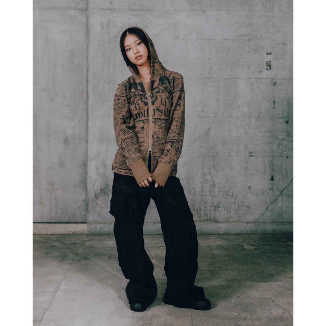BREATH|ブレス COATING TRIPLE CARGO PANTS / BLACK (BR25AW-P1001)