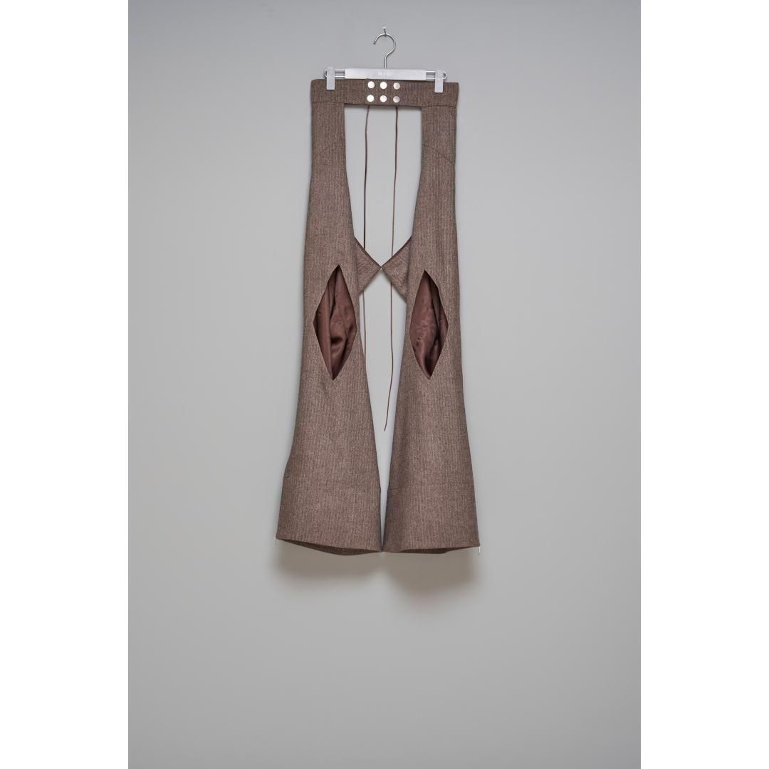 パンツ MASU TOWN CHAPS mocha MASU(エムエーエスユー)のTOWN CHAPS MOCHAの通販｜PALETTE art