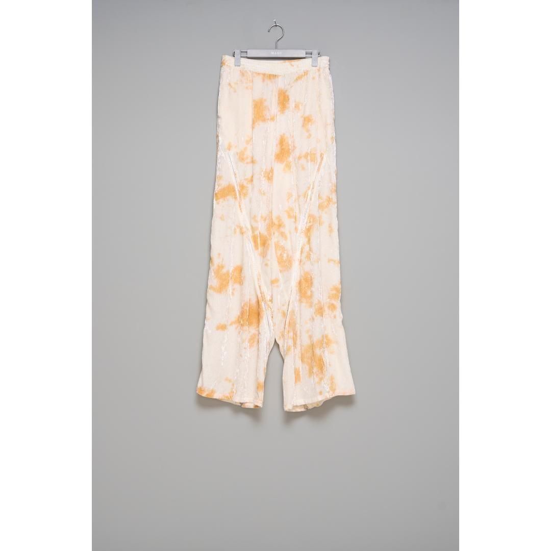 MASU | エムエーエスユー LONG ZIP EASY PANTS WHITE , BLACK (M25F9PL003)