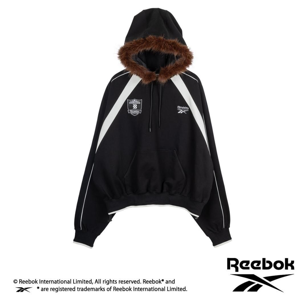 BASICKS|ベーシックス × Reebok Uniform Sweat Hoodie BLACK