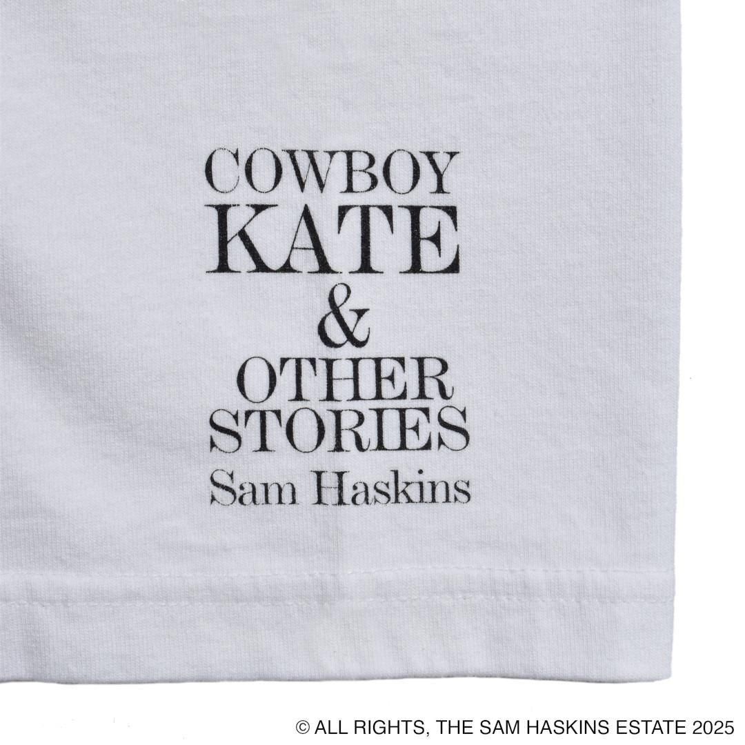 MINEDENIM 【マインデニム】 Sam Haskins × Stie-lo “kate” Tee WHITE