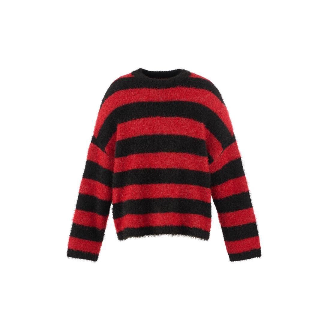 SAINT Mxxxxxx 【セントマイケル】 CREW NECK KNIT/GLITTER