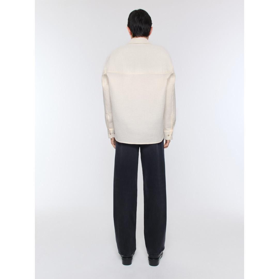 Sefr | セファ Sefr | セファー Oseary Shirt IVORY WAFFLE (SF