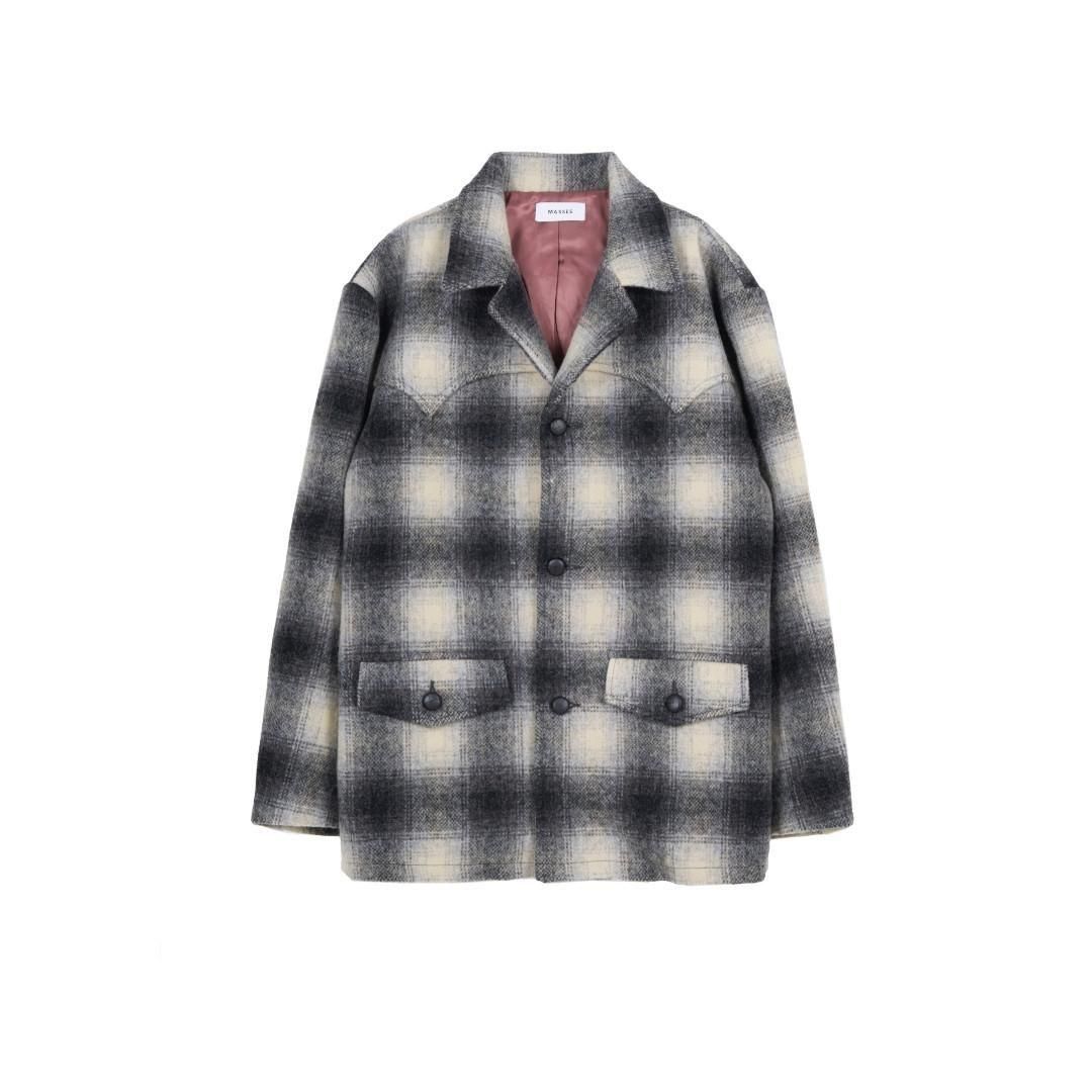 MASSES【マシス】 WESTERN COAT NATURAL BLACK (1252029013)(1252029014)