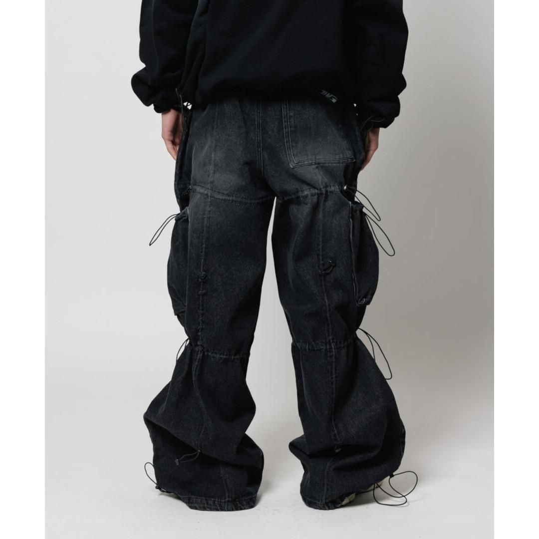 F-LAGSTUF-F|フラグスタフ CPG ANOMALY CORD DENIM PANTS 25AW BLACK