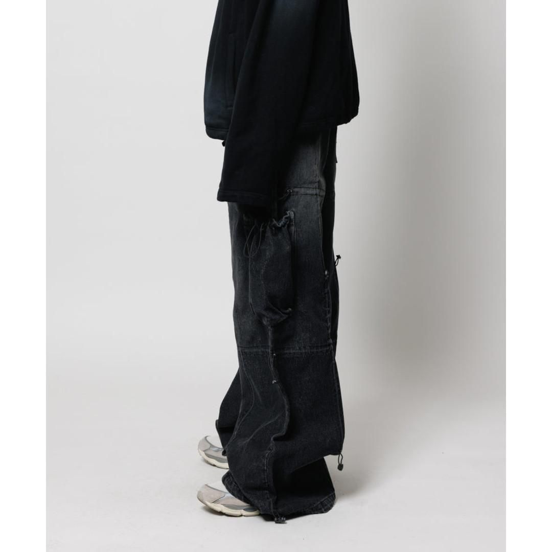 F-LAGSTUF-F|フラグスタフ CPG ANOMALY CORD DENIM PANTS 25AW BLACK