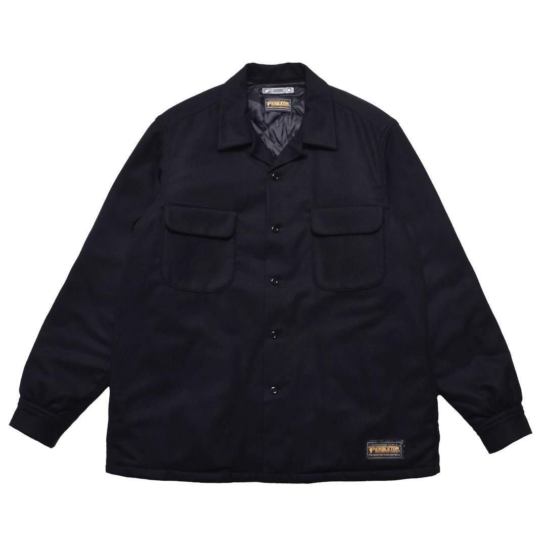 MINEDENIM | マインデニム PENDLETON Wool Quiltliner Open Collar SH