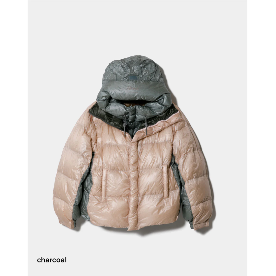 beautiful people | ӥ塼ƥեԡץ NANGA multilayering down vest blouson 󥸥㥱å charcoal (1545103041)