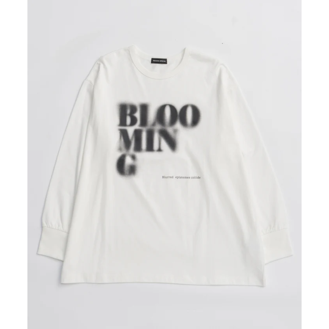 MAISON SPECIAL ڥ᥾󥹥ڥBlur Print Long Tee WHITE (21252415812)