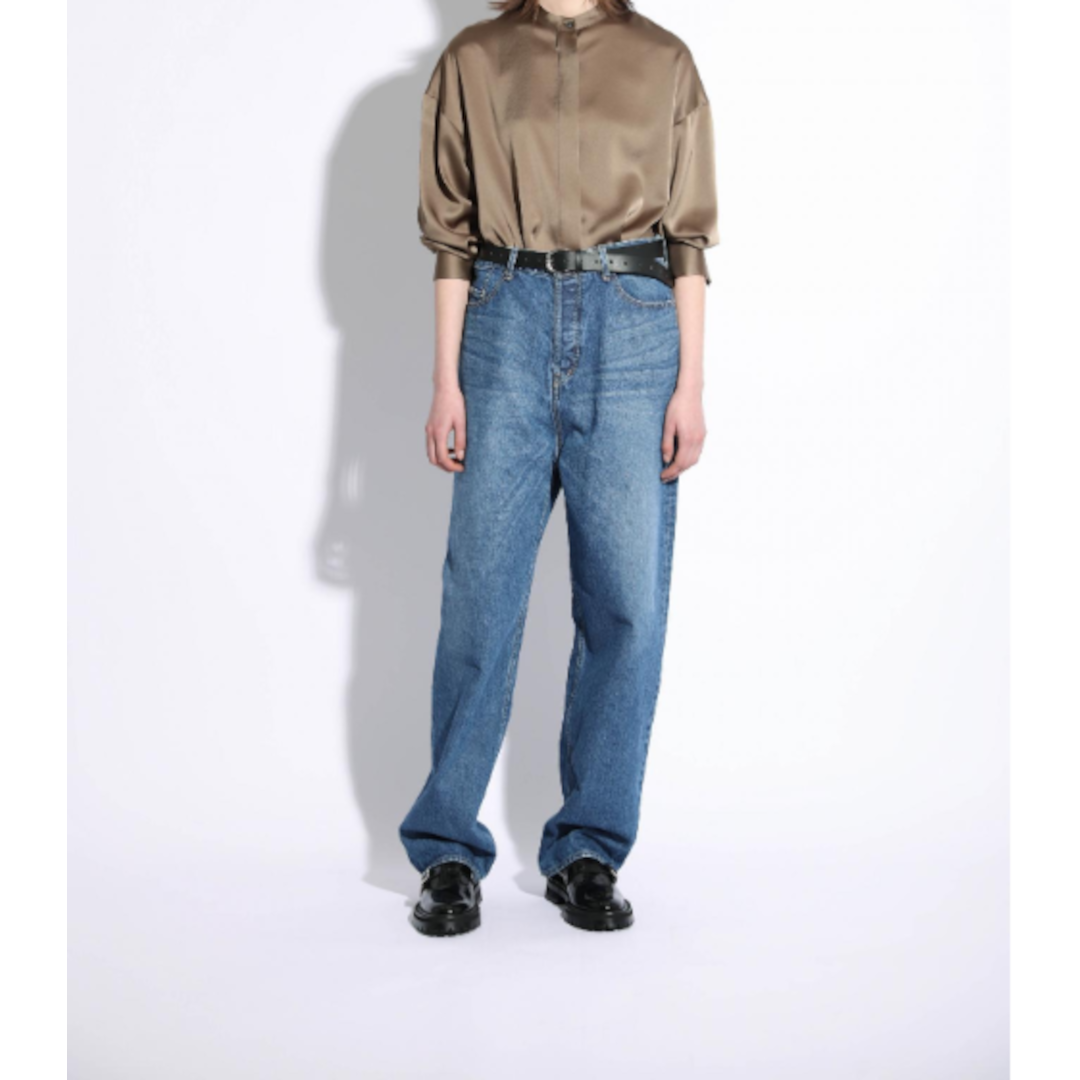 SACRAڥ TRIACE SATIN SHIRT 880KHAKI (125612071)  