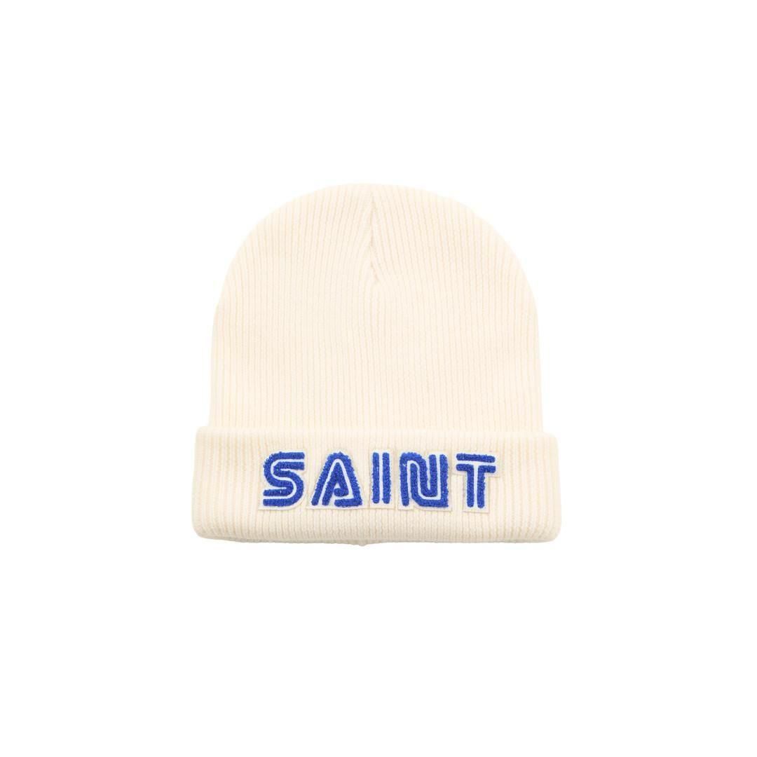 SAINT Mxxxxxx 【セントマイケル】 SG_KNIT CAP/SAINT SEGA/WHITE (SM