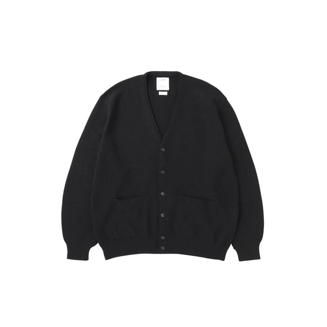 visvim SELMER CARDIGAN Vネックカーディガン サイズ2 visvim 【ビズビム】 SELMER KNIT CARDIGAN BLACK (0125205012007)