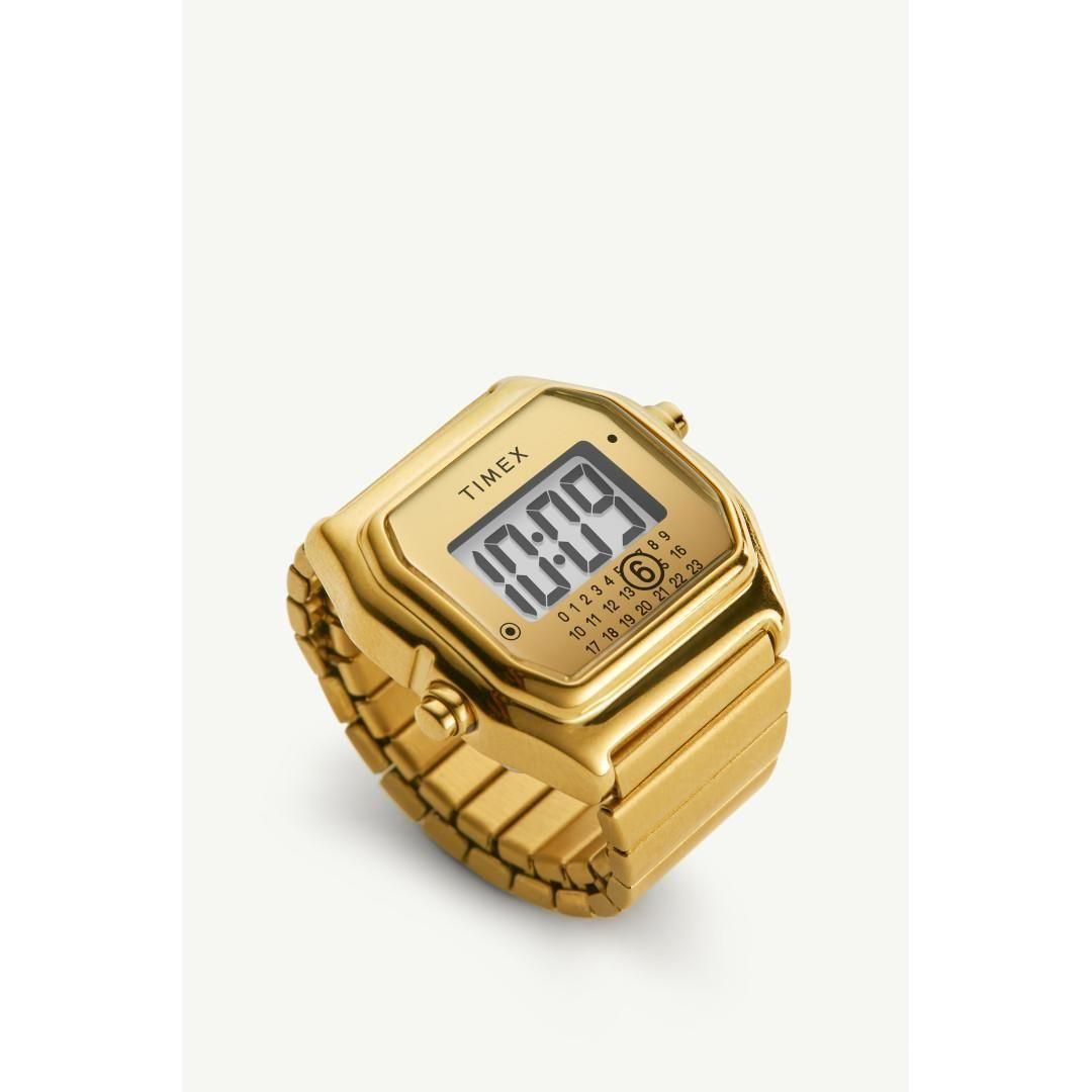 MM6 Maison Margiela | エムエムシックス × TIMEX T80 Ring Watch GOLD