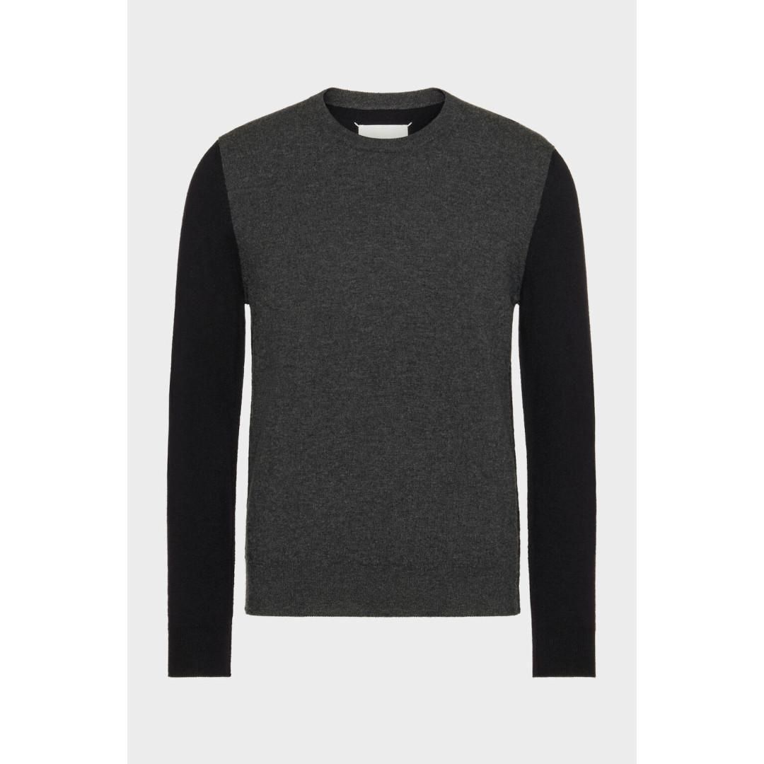 マルジェラ　ドルマンスリーブ　グレー HAVERSACK｜コットン クルーネック ドルマン スリーブ 長袖 Tシャツ