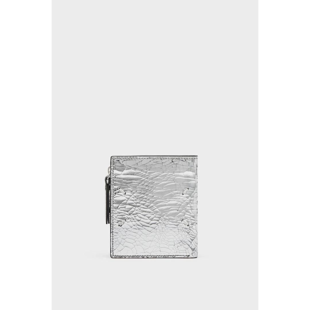 マルタンマルジェラ×  
sacai AURALEE JILSANDER Maison Margiela | メゾン マルジェラ Tri-Fold Mirror Wallet SILVER