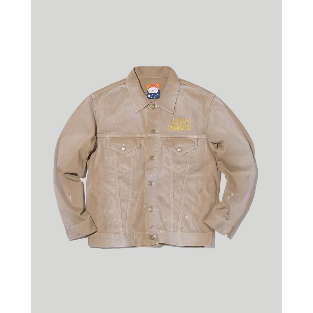 SWJP | エスダブリュージェーピー PIQUE TRACKER JACKET BEIGE (SW