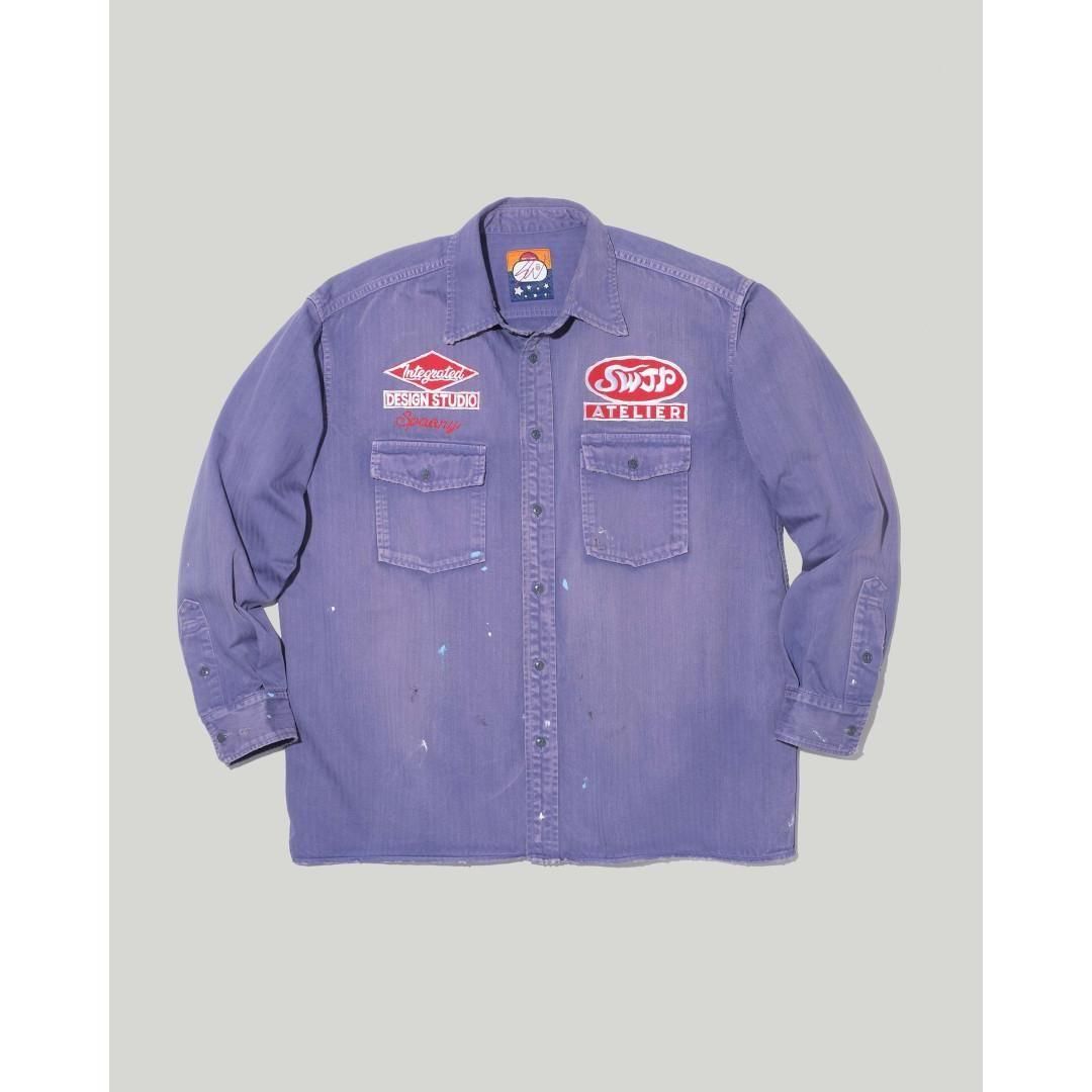 SWJP | ֥塼ԡ SWJP ATELIER SHIRT LIGHT PURPLE (SW-25FW-009) 