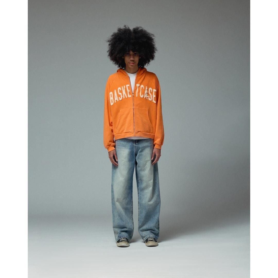 Basketcase | バスケットケース DWELLER zip-up ORANGE