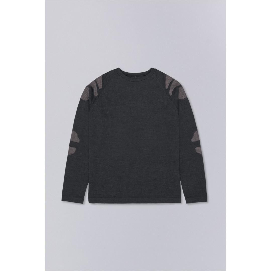 _J.L - A.L_ |  Mediter Knitted Longsleeve SHUNGITE BLACK (JBMW0561YA63)