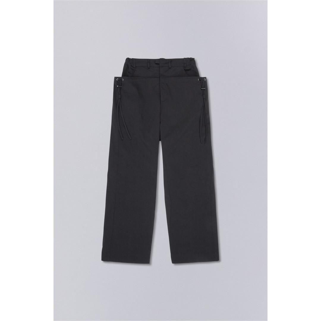 _J.L - A.L_ | ジェイラル Pistula Trousers SHUNGITE BLACK