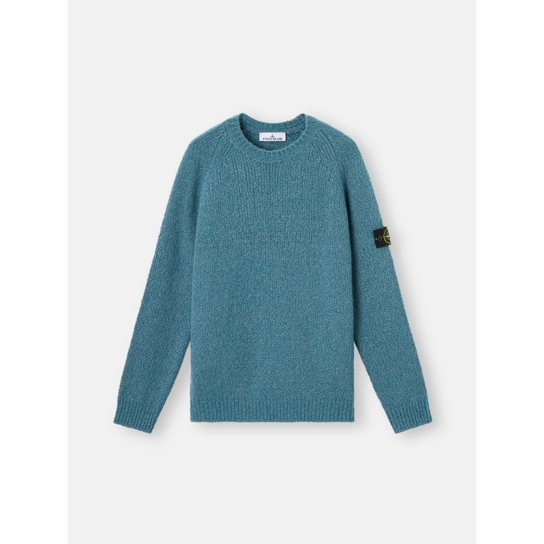 STONE ISLAND|ストーンアイランド Crewneck jumper Petrol Blue