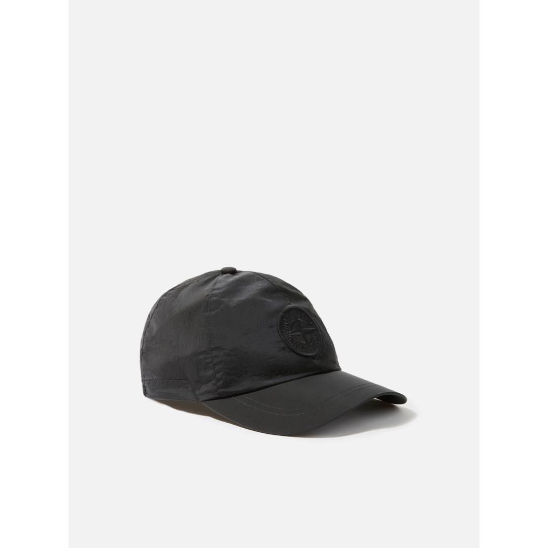 STONE ISLAND|ストーンアイランド BASEBALL CAP BLACK / V0029 (K2-S15