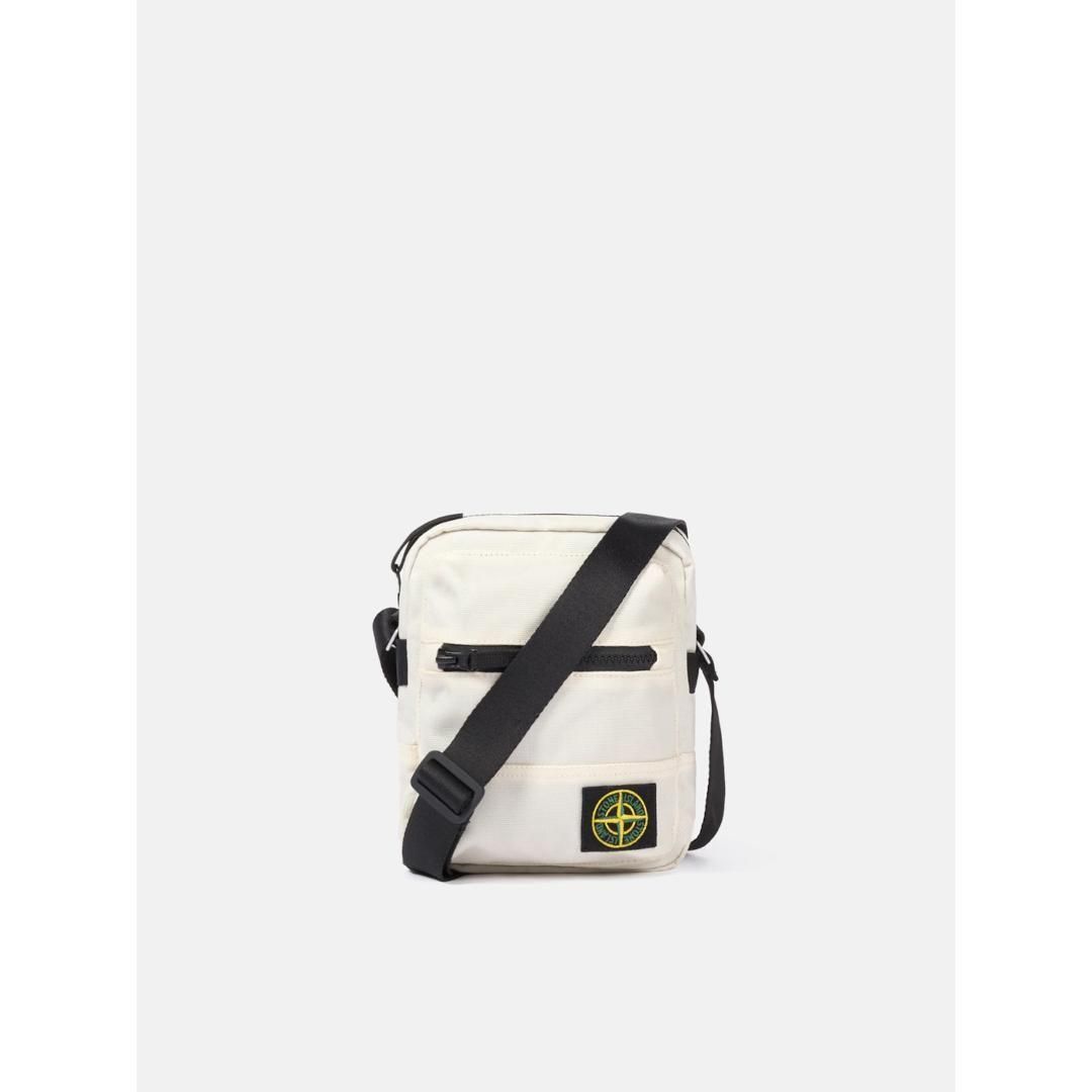 STONE ISLAND|ストーンアイランド POUCH BAG LEAD IVORY / V0093 (S15