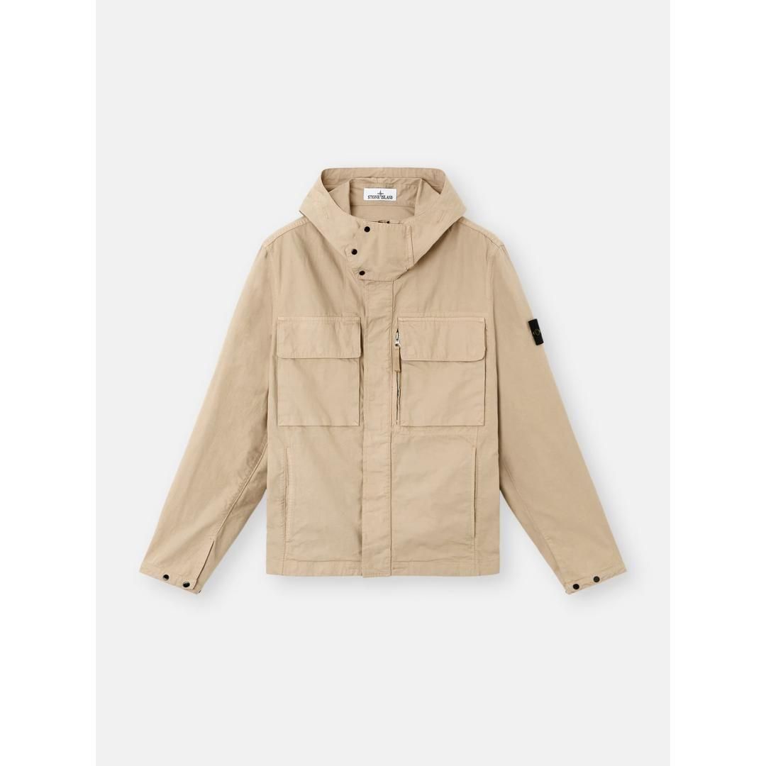ジャケット・アウター Stone  Jacket STONE ISLAND|ストーンアイランド HOODED FIELD JACKET DESERT / V009A