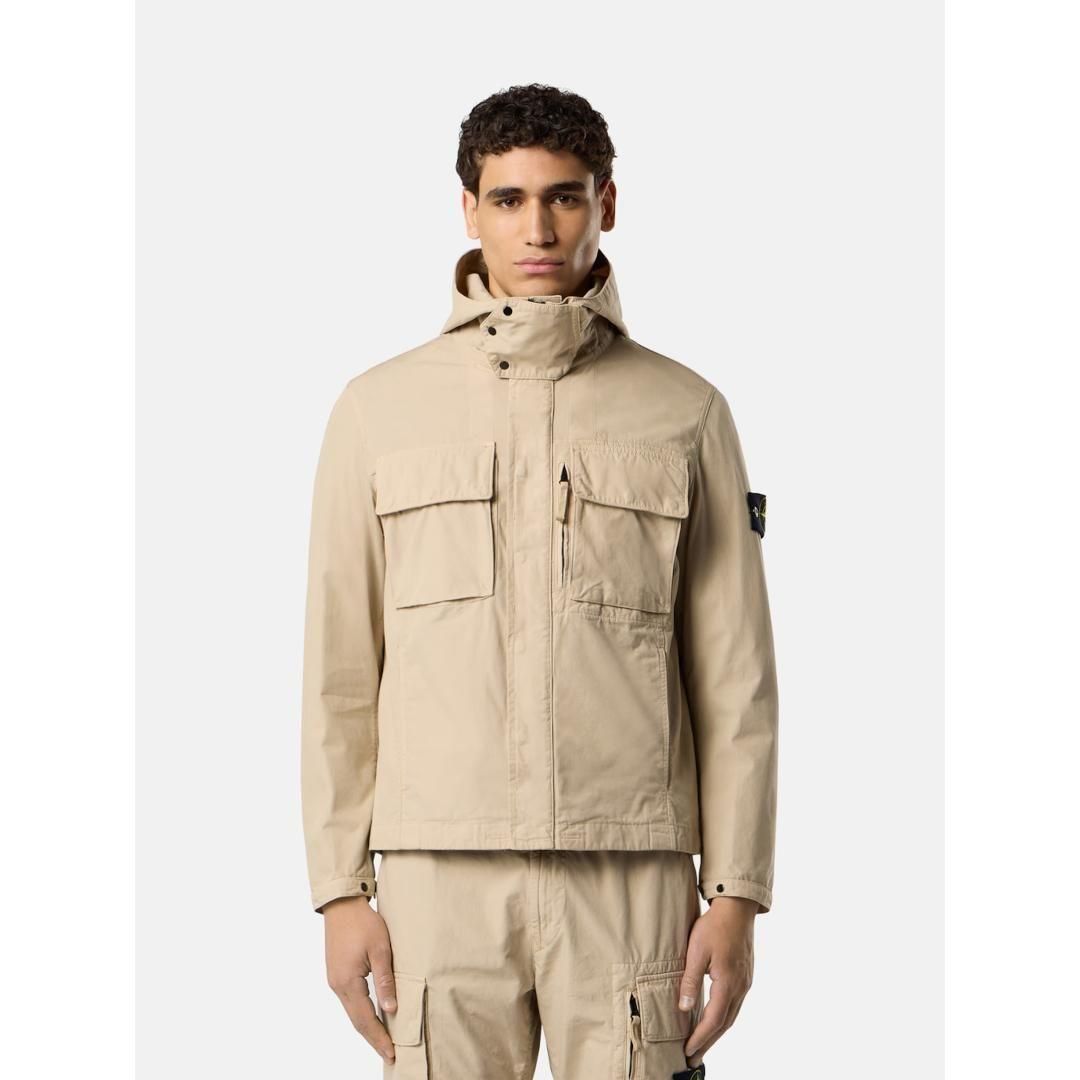 STONE ISLAND|ストーンアイランド HOODED FIELD JACKET DESERT / V009A