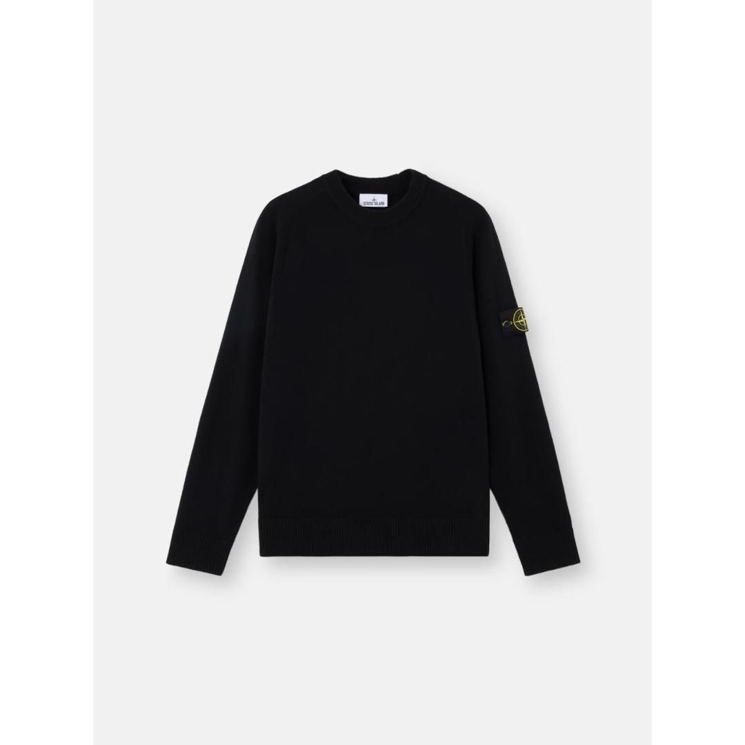 STONE ISLAND|ストーンアイランド CREW NECK JUMPER BLACK / V0029 (K2