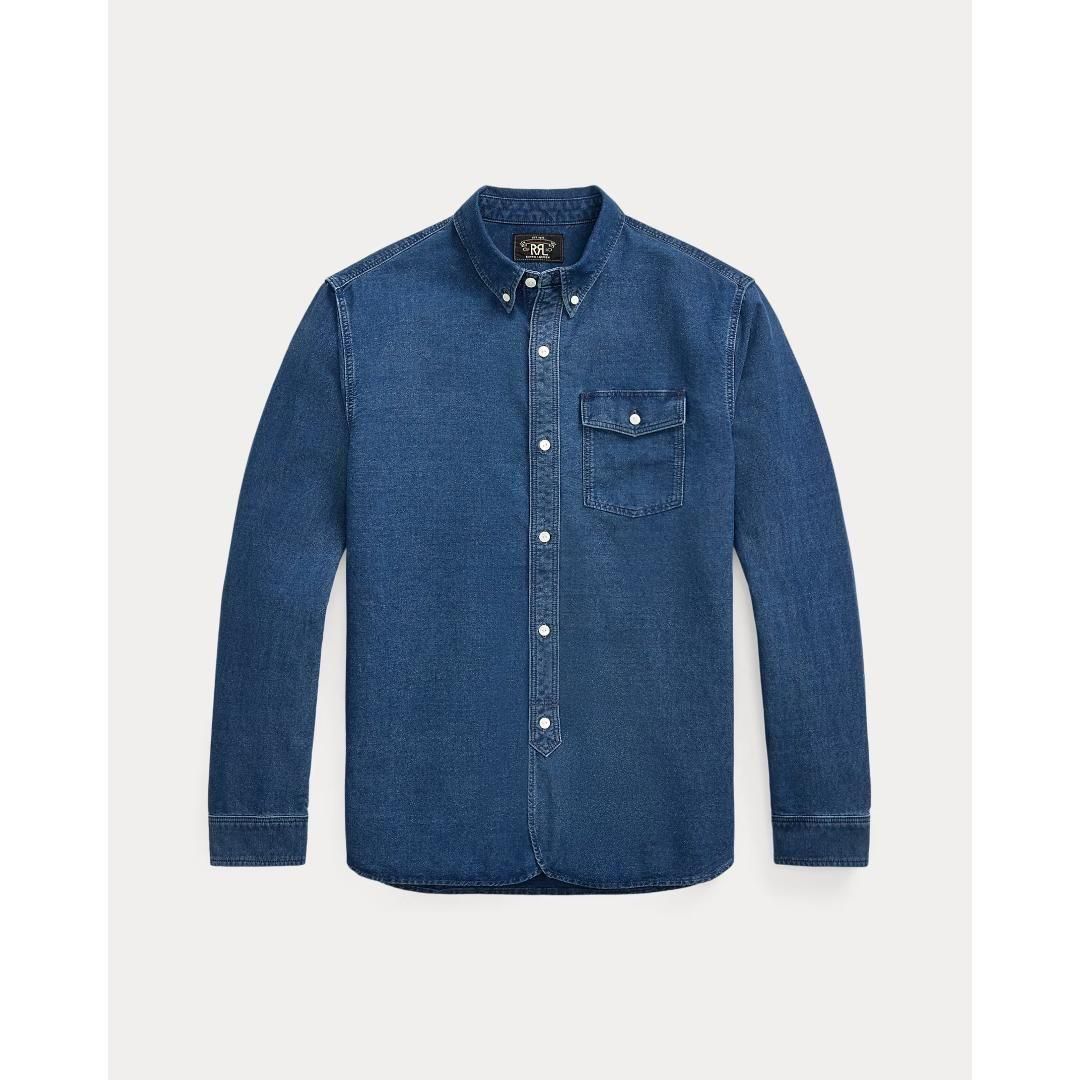 RRL | ダブルアールエル Indigo Oxford Work Shirt INDIGO