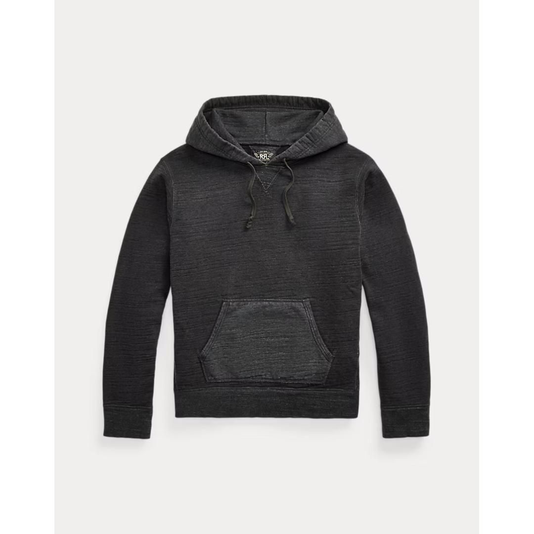 RRL | ダブルアールエル French Terry Hoodie CHARCOAL HEATHER/MULTI