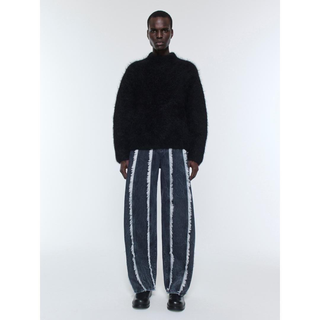 Sefr | セファー Haru Sweater BLACK ALPACA (SF-25FMW-017)