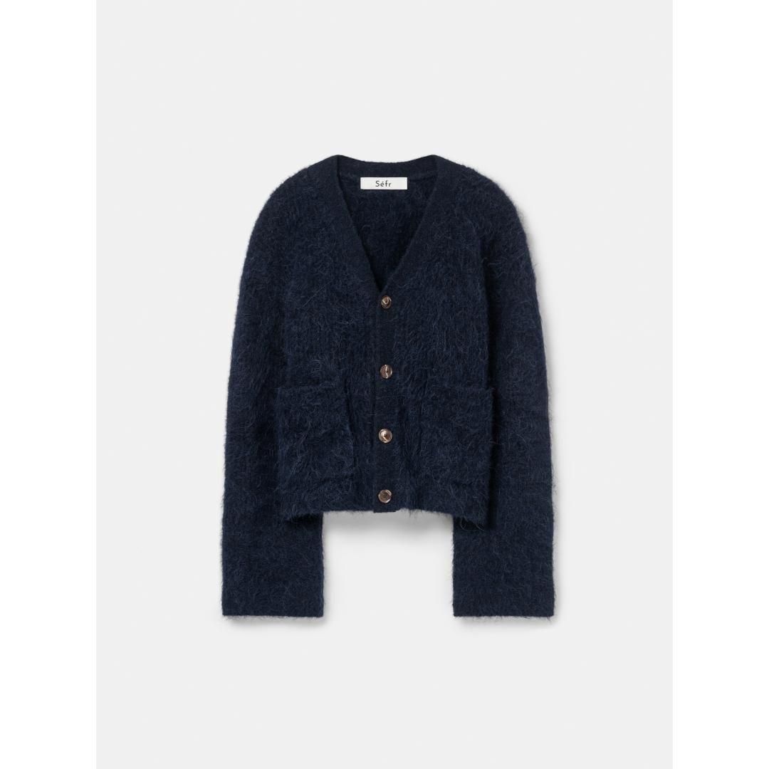 Sefr | セファ Lee Cardigan NEPTUNE ALPACA (SF-25FWM-019)