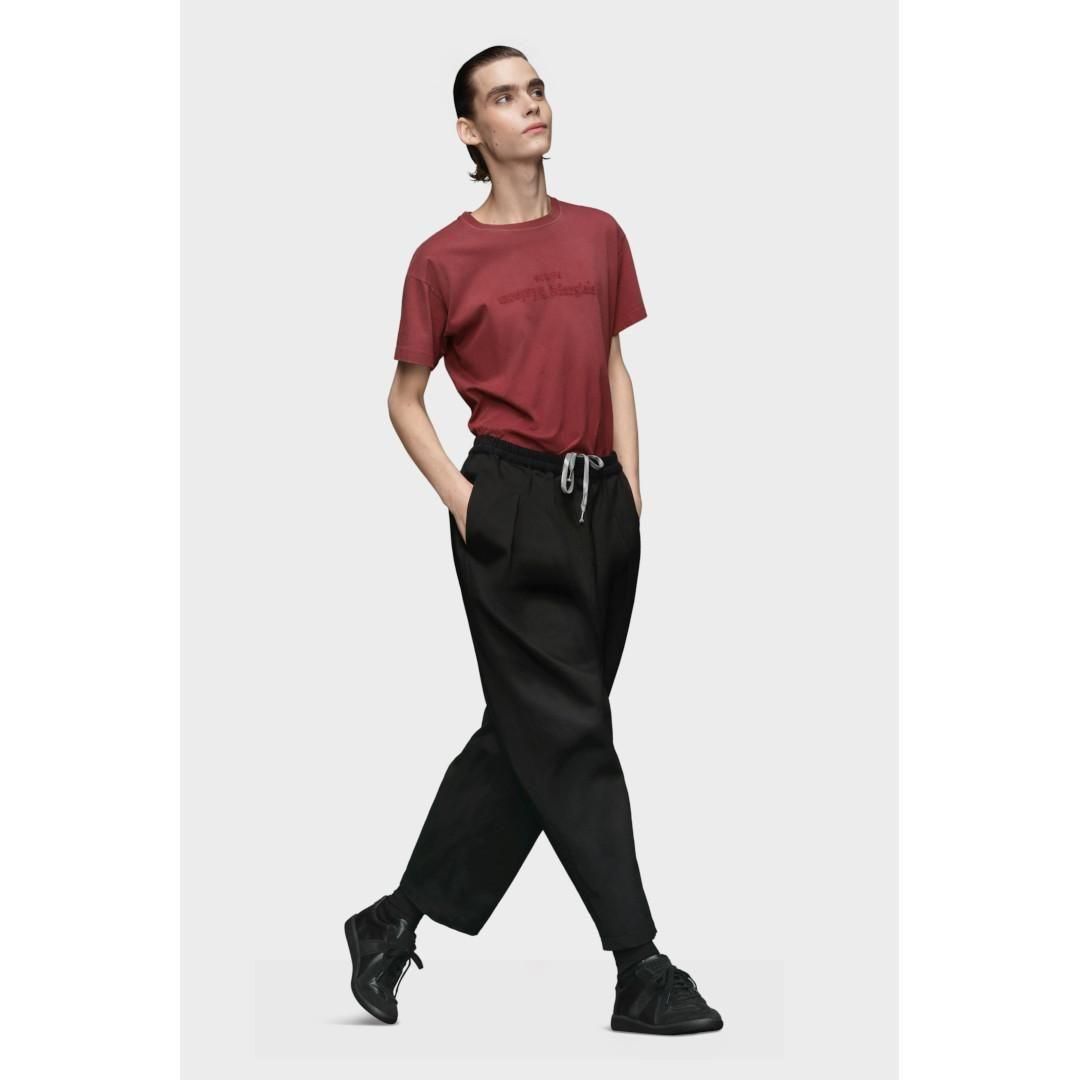 Maison Margiela|メゾンマルジェラ Cotton trousers BLACK / 900