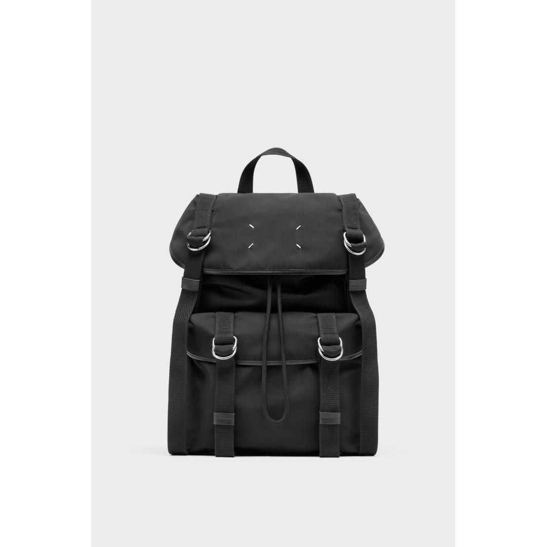 Maison Margiela メゾン マルジェラ High tech medium backpack BLACK