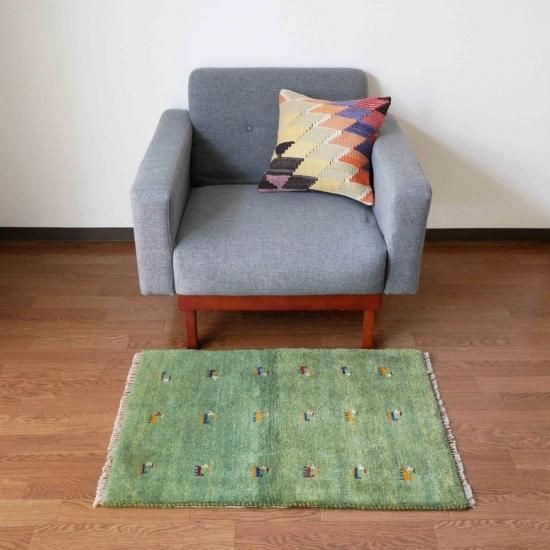 放牧中ギャッベ87×61cm【送料無料】 - inie japan | ギャッベやキリム