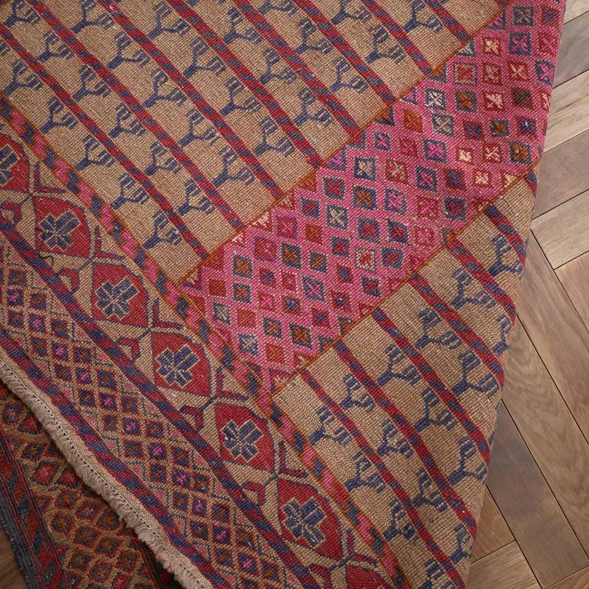 vintage キリム　絨毯 オールドキリム トルコ シワス 1940年代 ヴィンテージラグ 152×292cm