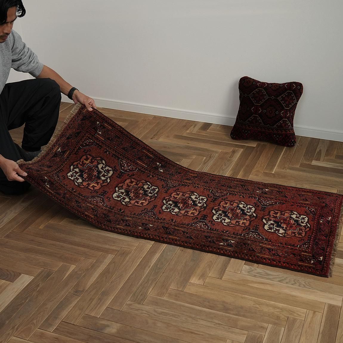 廊下でもいけそうトルクメン148×67cm【送料無料】 - inie japan 廊下でもいけそうトルクメン148×67cm【送料無料】 - inie japan