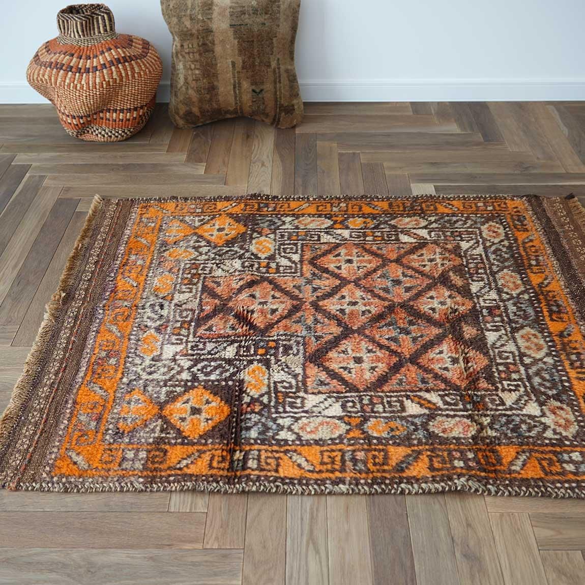 ほっこりオレンジタイマニ109×83cm【送料無料】 - inie japan