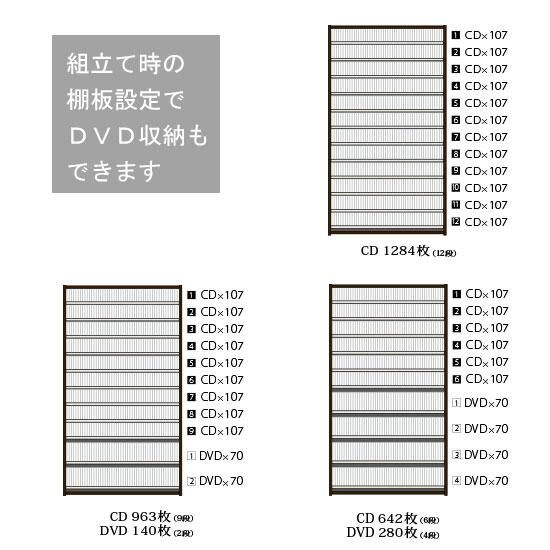 オークス】CDストッカー CS1284(幅109cm、奥行 オークス】CDストッカー CS1284(幅109cm、奥行