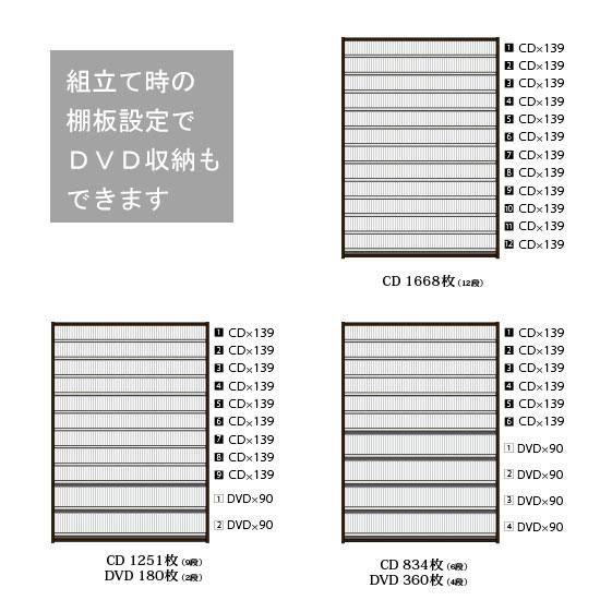 オークス】CDストッカー CS1668(幅139cm、奥行 オークス】CDストッカー CS1668(幅139cm、奥行