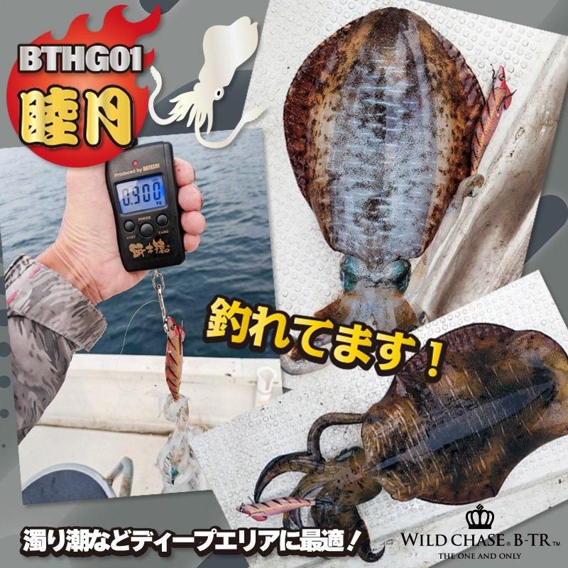 スクイッドマニア×フィッシングハヤシ】ワイルドチェイス3.5号B スクイッドマニア×フィッシングハヤシ】ワイルドチェイス3.5号B