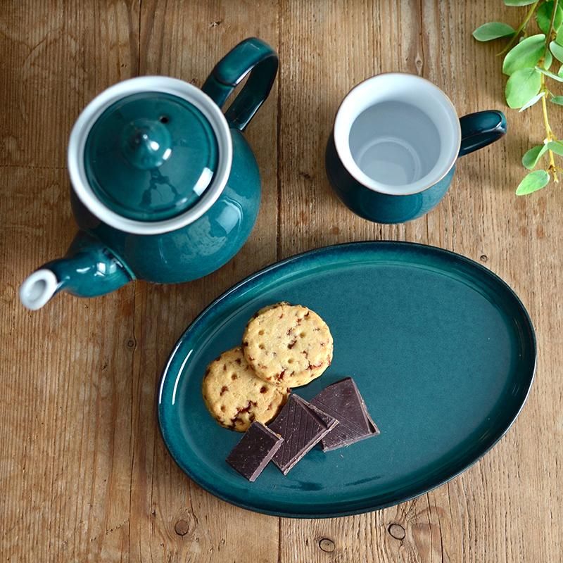 Denby デンビー ティーポット リージェンシーグリーン 英国製 イギリスから届いたデンビー社（DENBY）グリニッジ(Greenwich)の