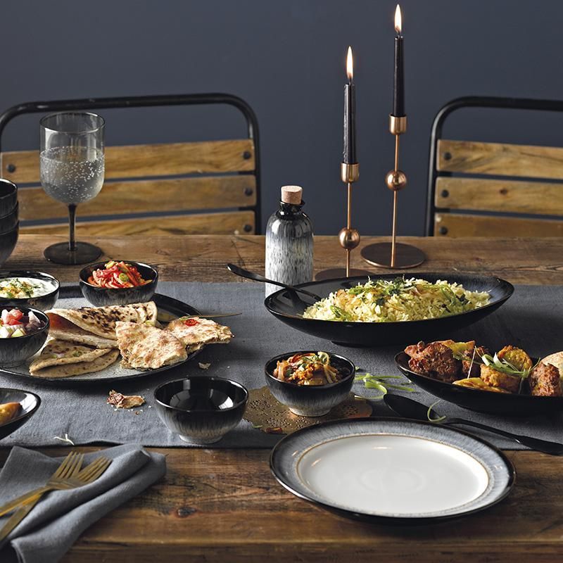 DENBY ヘイロー ディナープレート