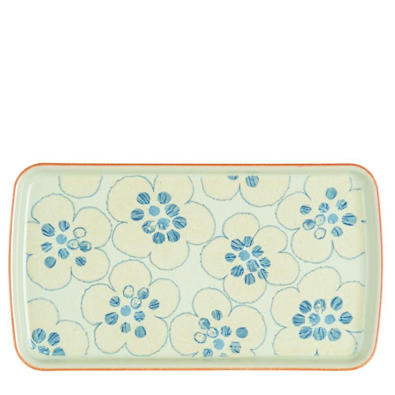 英国産ストーンウェア Denby Heritage Orchard アクセント レクタングラープレート 英国産ストーンウェア Denby Heritage Orchard アクセント レクタングラープレート