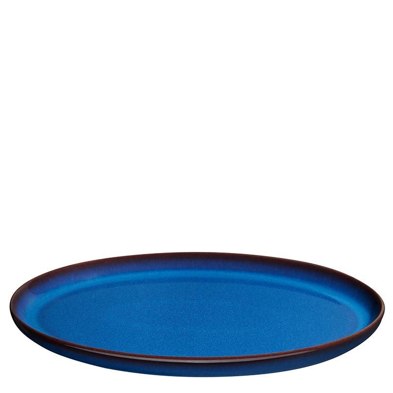 DENBY インペリアルブルー オーバルトレイ